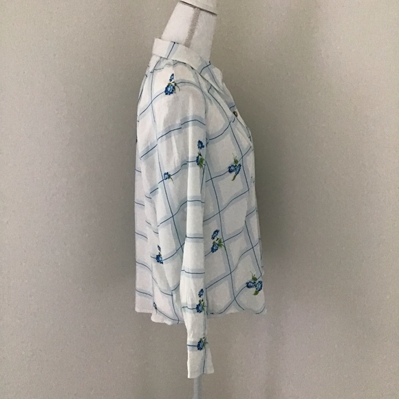 Free People Button Down Window of My Heart Top - Picture 5 of 10